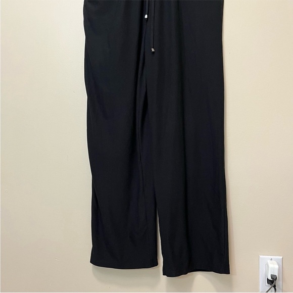 Sansara Black Soft Stretch Knit Jumpsuit - Picture 7 of 14